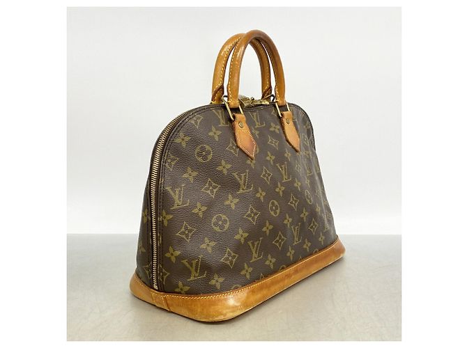 Borsa Louis Vuitton Alma Monogram Marrone - vista 2