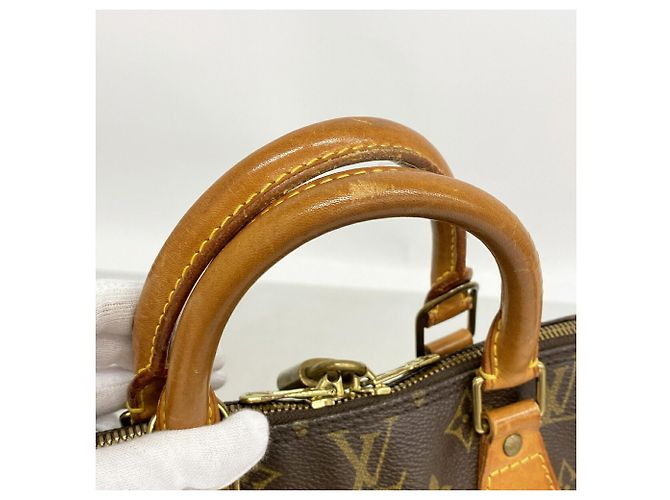 Borsa Louis Vuitton Alma Monogram Marrone - vista 7