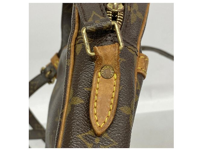 Borsa a tracolla Louis Vuitton Monogram Danube Marrone - vista 7