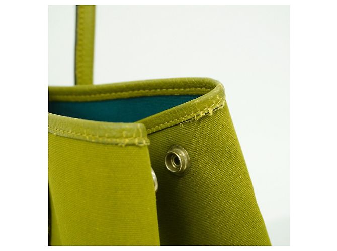 Hermès Borsa Tote Hermes Garden PM Verde - vista 6
