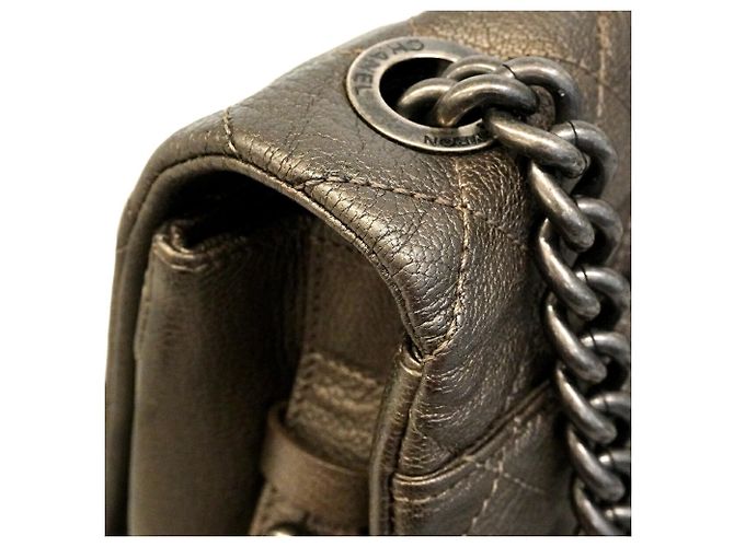 Chanel Matelassé Chain Shoulder Bag Brown - view 6