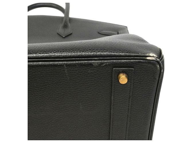 Hermès Hermes Birkin 40 Handbag in Black Ardennes Leather - view 11