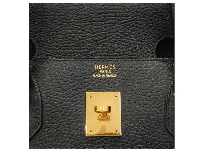 Hermès Hermes Birkin 40 Handbag in Black Ardennes Leather - view 5