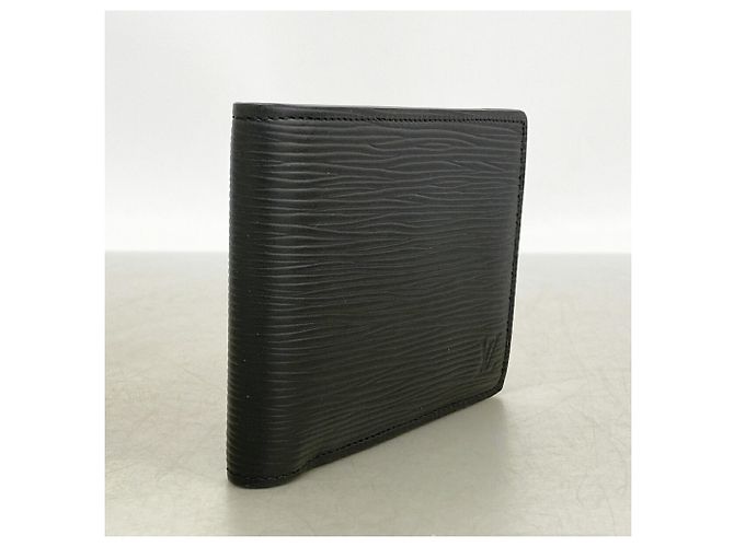 Louis Vuitton Portefeuille Multiple aus Epi-Leder Schwarz - Ansicht 2