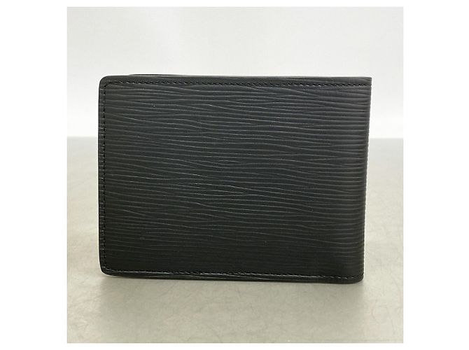 Louis Vuitton Portefeuille Multiple aus Epi-Leder Schwarz - Ansicht 5