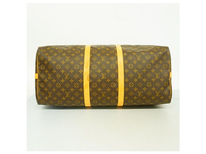 Louis Vuitton Boston Monogram Keepall Bandoulière 60 Marrone - vista 3