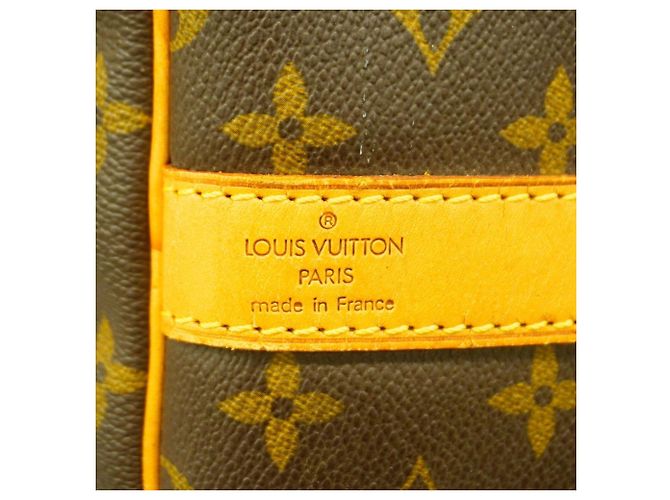 Louis Vuitton Boston Monogram Keepall Bandoulière 60 Marrone - vista 5