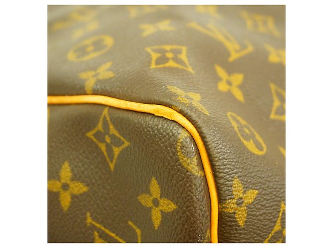 Louis Vuitton Boston Monogram Keepall Bandoulière 60 Marrone - vista 6