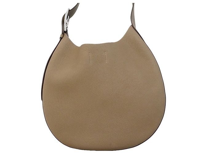 Hermès Borsa a tracolla Hermes Alson Taupe - vista 12
