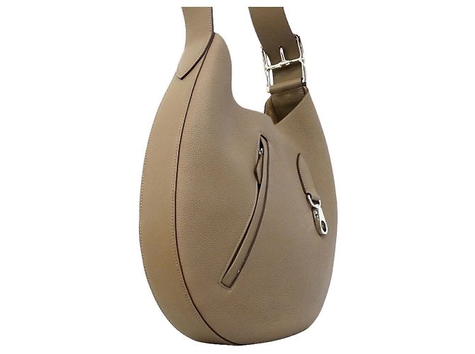 Hermès Borsa a tracolla Hermes Alson Taupe - vista 2