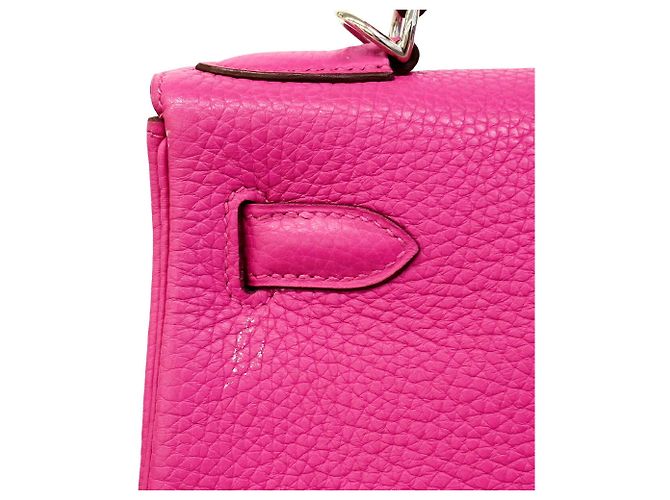Hermès Borsa Hermes Kelly 28 Porpora - vista 10