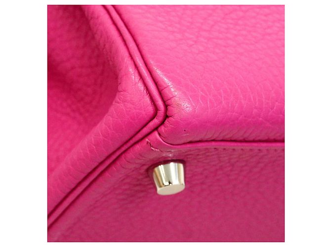 Hermès Borsa Hermes Kelly 28 Porpora - vista 6