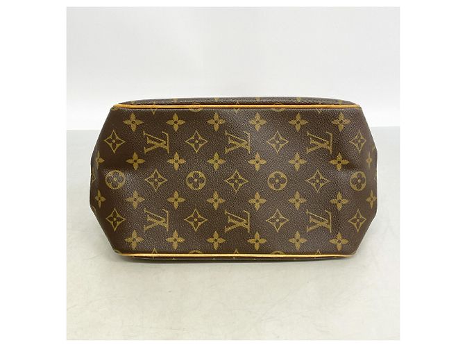 Borsa Louis Vuitton Monogram Batignolles Marrone - vista 3