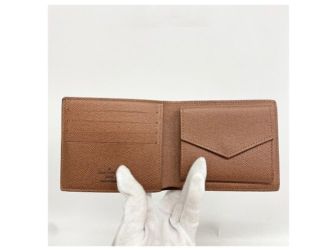 Louis Vuitton Monogram Portefeuille Marco NM Wallet Marron - vue 3