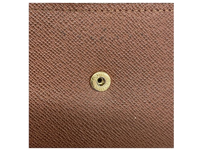 Louis Vuitton Monogram Portefeuille Marco NM Wallet Marron - vue 5