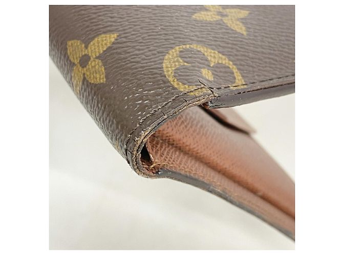 Louis Vuitton Monogram Portefeuille Marco NM Wallet Marron - vue 6
