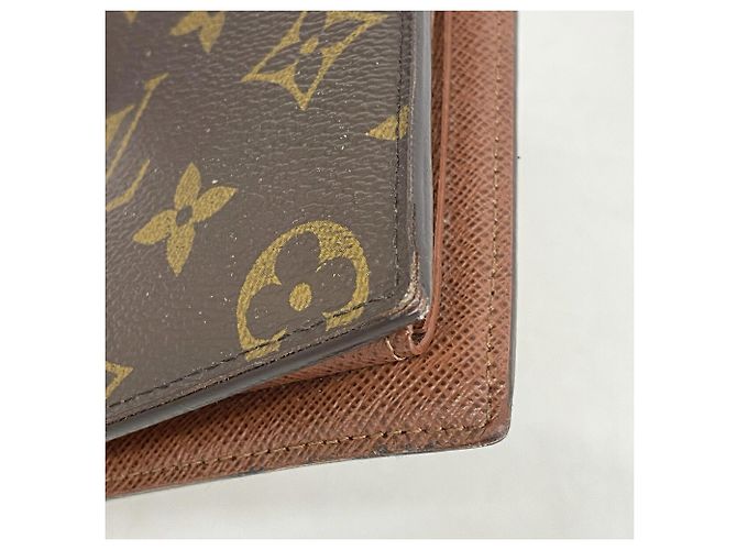 Louis Vuitton Monogram Portefeuille Marco NM Wallet Marron - vue 7