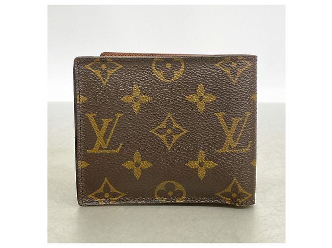 Louis Vuitton Monogram Portefeuille Marco NM Wallet Marron - vue 8