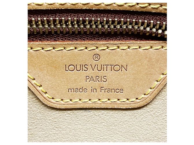 Borsa a tracolla Louis Vuitton Monogram Looping MM Marrone - vista 5