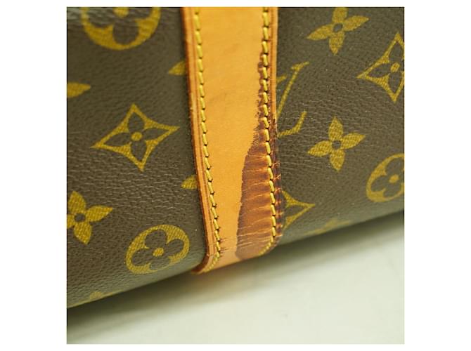 Louis Vuitton Boston Monogram Keepall 55 Marrone - vista 6