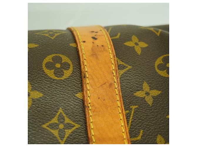 Louis Vuitton Boston Monogram Keepall 55 Marrone - vista 9
