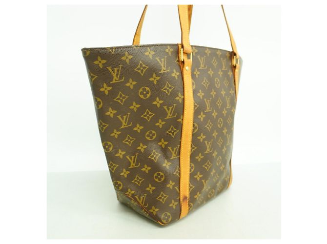 Borsa Tote Louis Vuitton Monogram Marrone - vista 2