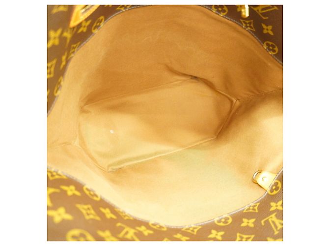 Borsa Tote Louis Vuitton Monogram Marrone - vista 4