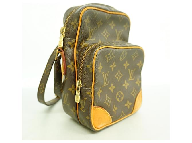 Borsa a tracolla Louis Vuitton Monogram Amazon Marrone - vista 2