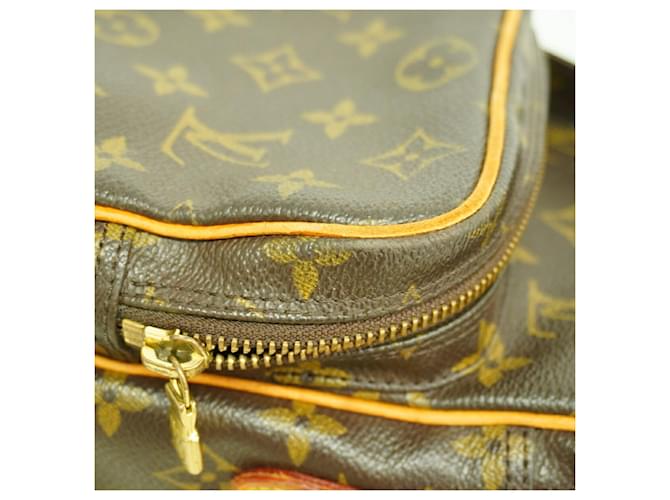 Borsa a tracolla Louis Vuitton Monogram Amazon Marrone - vista 7