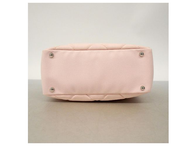Chanel Paris Biarritz Canvas Tote Bag Pink - Ansicht 3