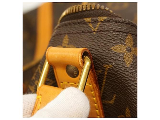 Louis Vuitton Boston Monogram Keepall 55 Marrone - vista 9