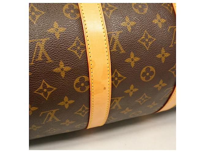 Louis Vuitton Boston Monogram Keepall 45 Marrone - vista 11