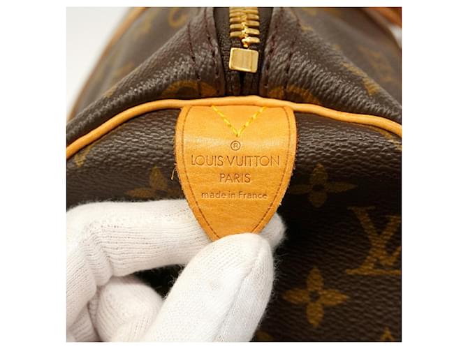 Louis Vuitton Boston Monogram Keepall 45 Marrone - vista 5