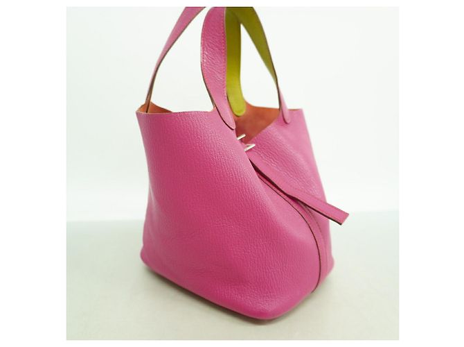 Hermès Bolso Hermes Picotin PM Eclat Rosa - vista 2