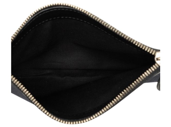 Balenciaga Blue Canvas Navy Cabas Pouch Blu navy - vista 4