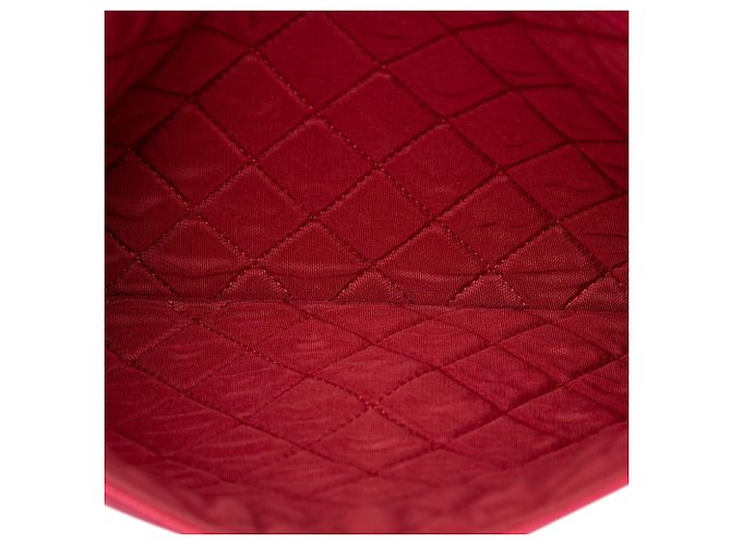 Chanel Pink Paris Cuba Quilted Caviar Thread Around Envelope Clutch Rosa - vista 4