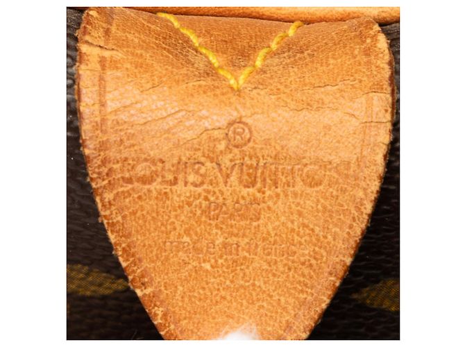 Louis Vuitton Brown Monogram Keepall 55 Marrone - vista 5