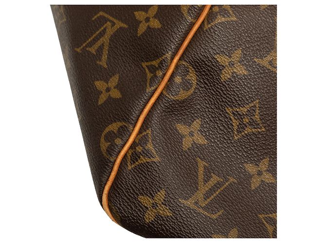 Louis Vuitton Brown Monogram Keepall 55 Marrone - vista 7