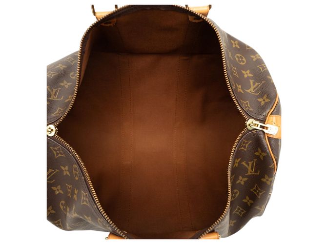 Louis Vuitton Brown Monogram Keepall 45 Marrone - vista 4
