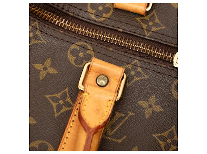 Louis Vuitton Brown Monogram Keepall 45 Marrone - vista 7