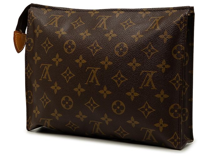 Necessaire Louis Vuitton Brown Monogram 26 Marrone - vista 2