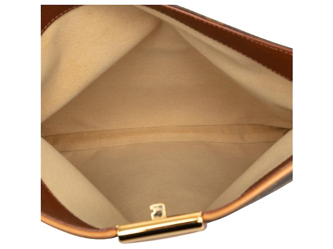 Clutch Slim Sofia Coppola Monogram Marrone Louis Vuitton - vista 4