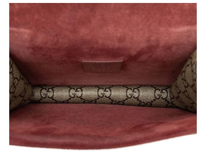 Gucci Beige Small GG Supreme Blooms Dionysus Crossbody - view 4