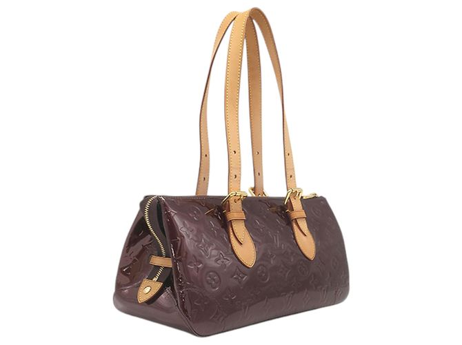 Louis Vuitton Purple Monogram Vernis Rosewood Avenue Porpora - vista 2
