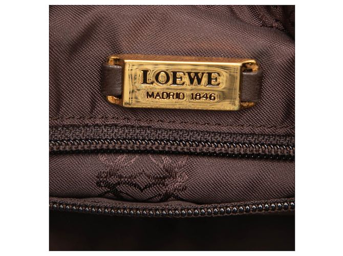 Borsa a tracolla Anagram LOEWE in nappa marrone Marrone chiaro - vista 5