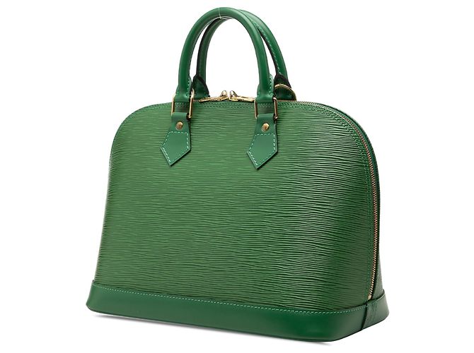 Louis Vuitton Green Epi Alma PM Verde - vista 2