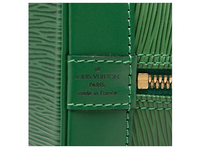 Louis Vuitton Green Epi Alma PM Verde - vista 5