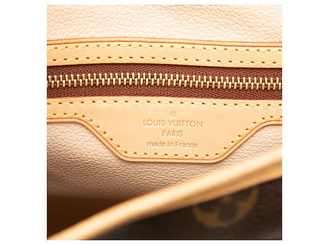 Louis Vuitton Brown Monogram Bucket GM Marrone - vista 5
