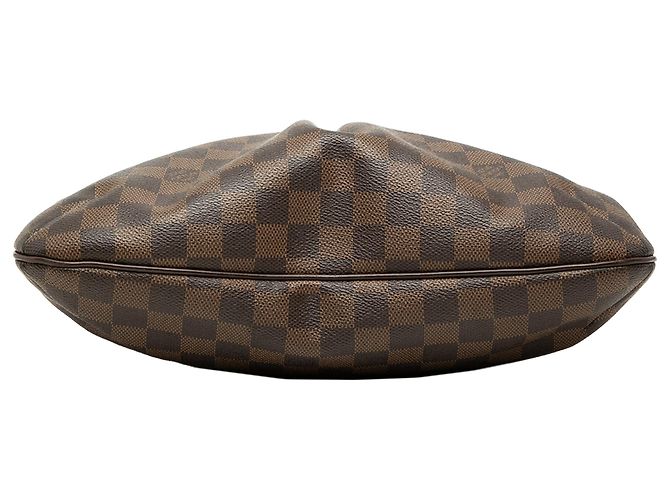 Louis Vuitton Brown Damier Ebene Bloomsbury PM Marrone - vista 3