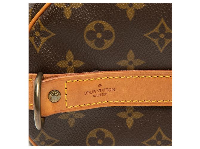 Louis Vuitton Brown Monogram Keepall Bandouliere 55 Braun - Ansicht 5